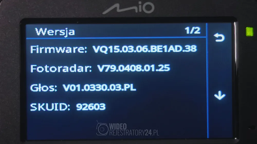 kamera samochodowa mio mivue 903wd pro